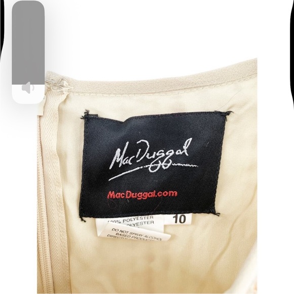 Mac Duggal Sequin Beaded Evening Gown – Size 10 (New with Tags) - Picture 4 of 9